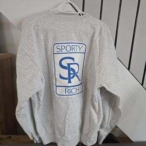 Sporty & Rich Gray Sweater